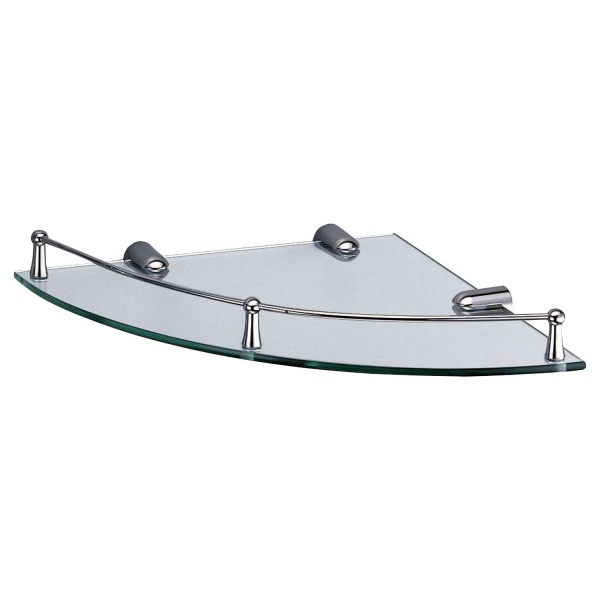 Полка стеклянная угловая K-544