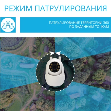 Умная 4G камера уличная поворотная ROXIMO RHC402 c Алисой