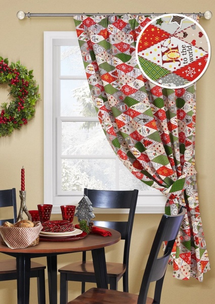 Штора на тесьме "JOY" 136х172