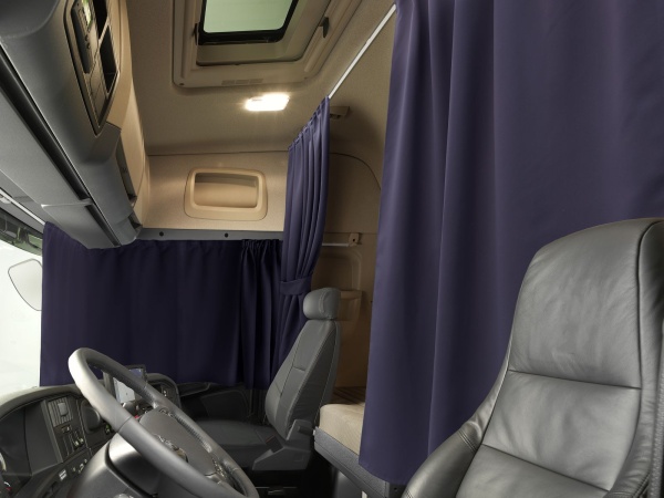 Комплект автоштор Блэкаут - авто XL 480х100/240х160 (цвет: Темно-синий)