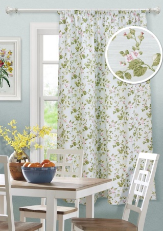 Штора на тесьме "Гант Gant" 136х175 мультиколор