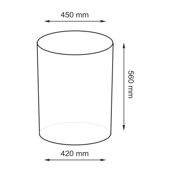 Bever WB-240-L Корзина для белья 