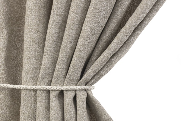 Портьера на люверсах "Ливит", 200х260 цвет крем