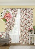 Комплект штор на тесьме "Red Luly - ST" 2 шторы 140х280, тюль 300х280