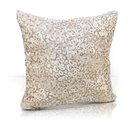 Подушка декоративная на молнии 40х40 см Stone цвет бежевый