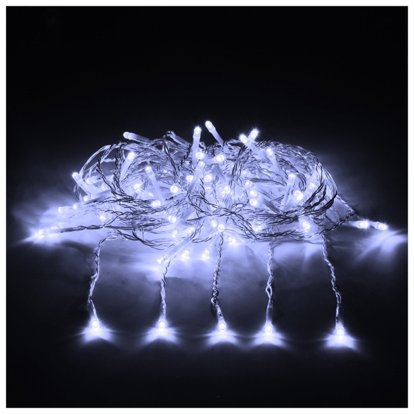 Электрогирлянда светодиодная Vegas Занавес холодный 1.5 м