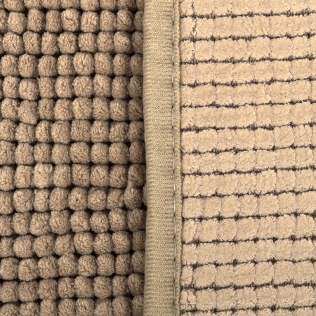 Коврик Vortex для ванной 55х55 SPA круглый цвет бежевый