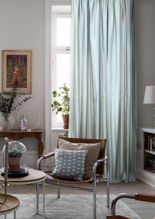 Штора на тесьме "Бриксент Briksent-SH" 200х270 голубой