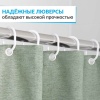 Штора для ванной LEN 180х200 см зеленая