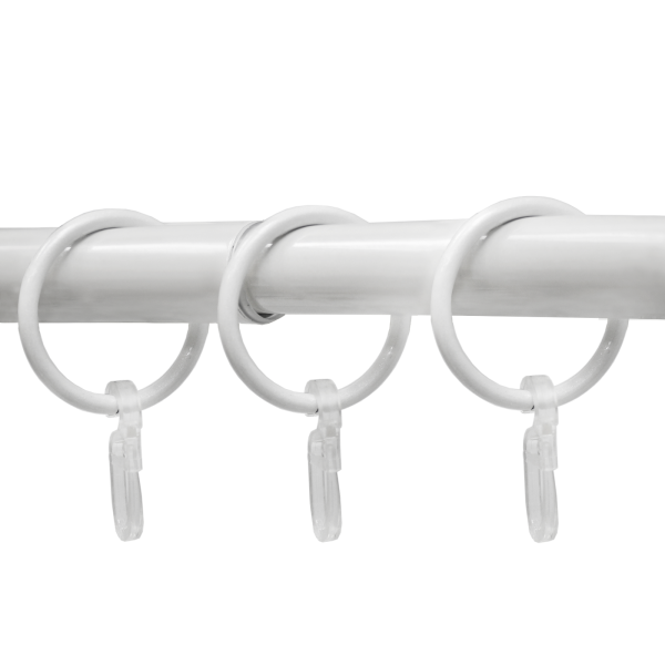 Карниз телескопический двухрядный, металл, Наконечник Кружево, Жемчуг, 160-320см