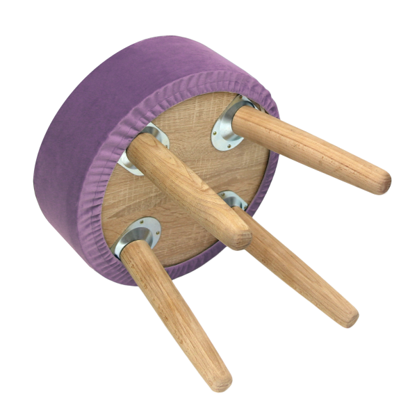 Пуф МОНО, цвет  фиолетовый