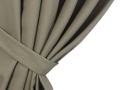 Штора на тесьме 160х270 см Sahara с подхватом цвет бежевый