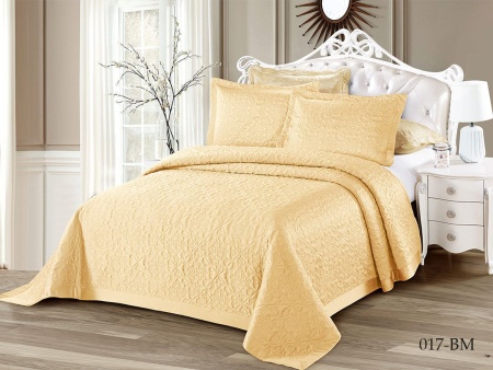 Покрывало Cleo BLUMARINE 220х240 цвет бежевый