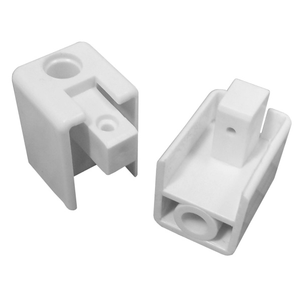 Торцевая заглушка однополосного усиленного профиля (упаковка - 2 шт.)