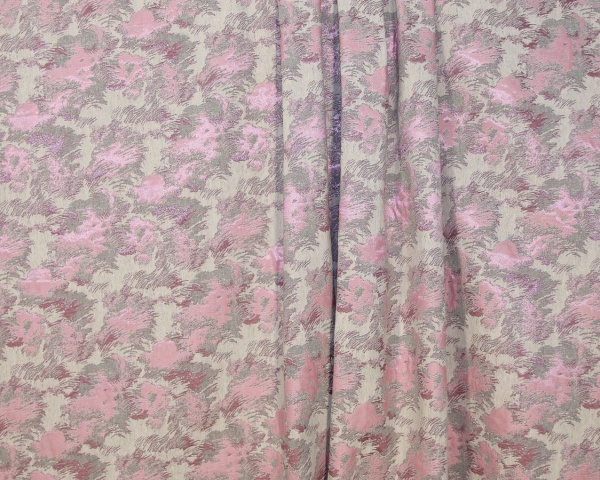 Портьера на тесьме "Fog" 200х270 см светло-красный