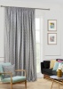 Штора на тесьме "Rosemary" 200х270 цвет серый