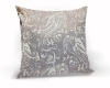 Подушка декоративная на молнии 40х40 см Paisley цвет серый