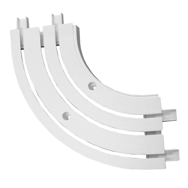 Закругление внутреннее для шины потолочной 3-х рядной, 90 градусов, 20631