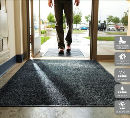 Коврик Vortex грязе- и влагозащитный 120х150 ПРОФИ