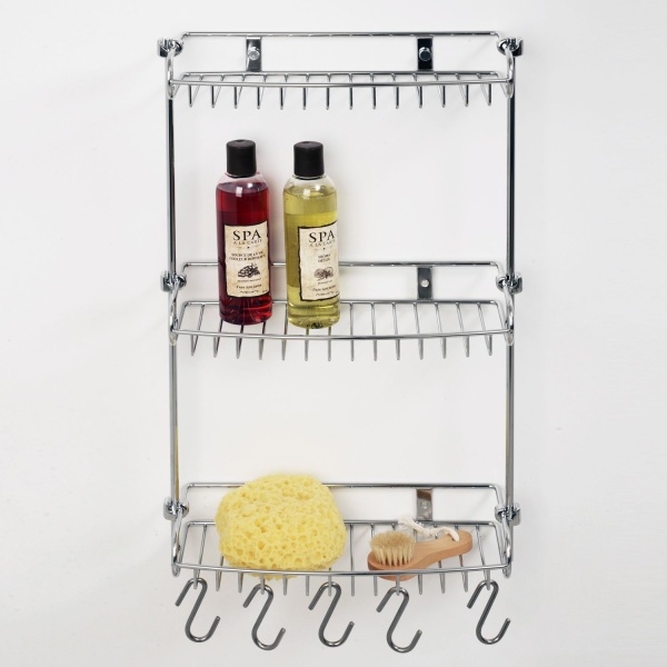 Полка металлическая тройная K-1433