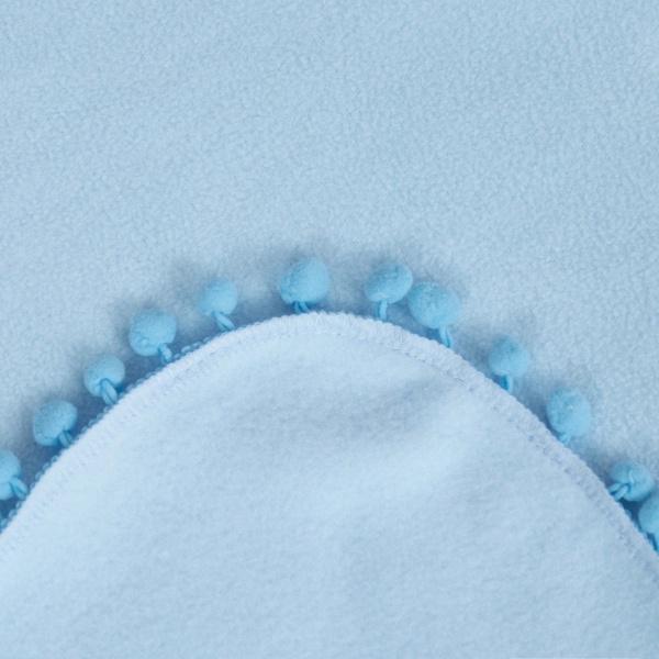 Плед Sima-Land Новогодняя ель 110х160 цвет голубой