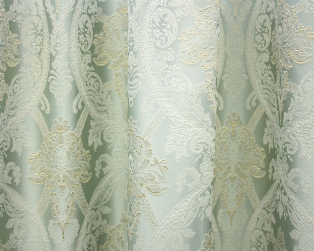 Штора на тесьме "Логас Logas" 170х280 зеленый