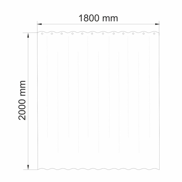 Шторка для ванной комнаты Lossa SC-81104