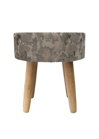 Пуф Fog круглый, цвет бежевый