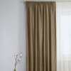 Штора на тесьме "Шенилл" 200х270 цвет бежевый