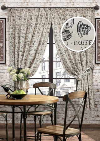 Комплект штор "Croissant-S" 2 шторы 136х175