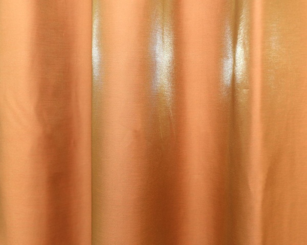 Штора на тесьме "Сатин Энтерприза Satin Enterprise" 146х270 оранжевый