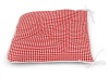 Сидушка на стул с завязками 40x40 см Red Kimberly клетка