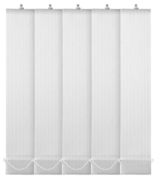 Ламели для вертикальных жалюзи УЮТ Магнолия 180 см цвет белый (5 шт)