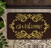 Коврик Vortex придверный 50х80 ажурный Welcome