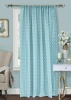 Штора на тесьме 220х270 см Lubawa с подхватом цвет голубой