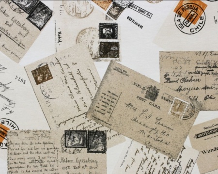 Комплект штор "Посткард Postcard - XL" 552х270