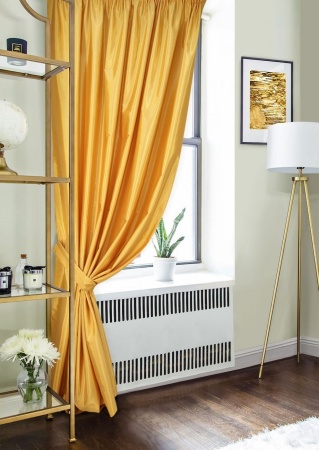 Штора на тесьме "Тафта Tafta" 200х270 желтый