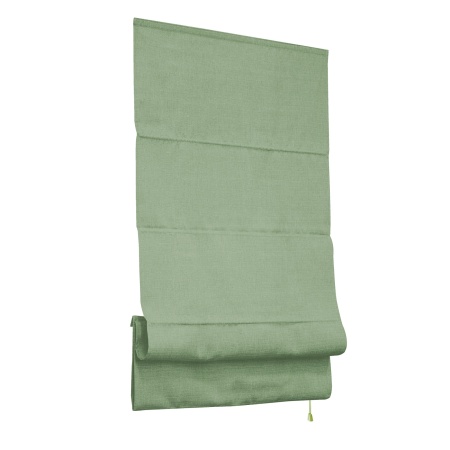 Римские шторы Лея на веревочном механизме цвет оливковый