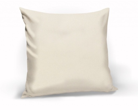 Подушка декоративная на молнии 40х40 см Hosta цвет белый