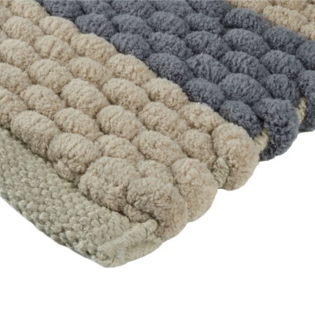 Коврик Fixsen для ванной 50х80 см AMBER цвет синий, бежевый