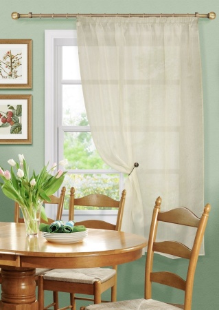 Штора для кухни Basicos 135х170 беж