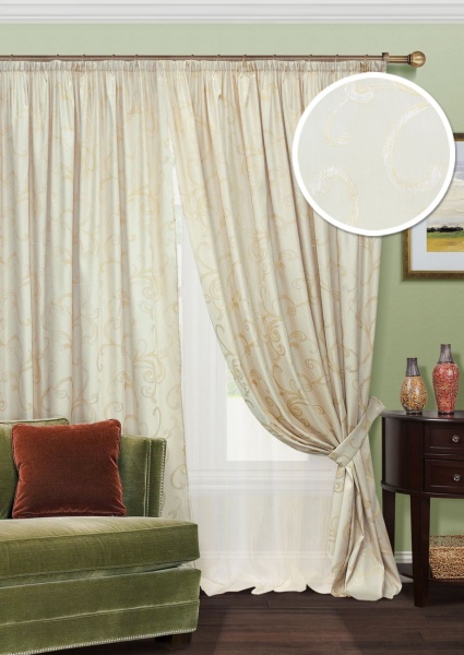 Комплект штор "Кливия Clivia-S" 2 шт 220х270см
