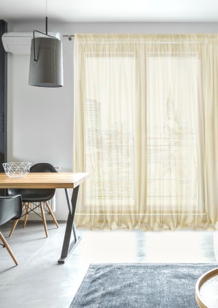 Тюль на тесьме 600х275 см Oriana-XL цвет шампань