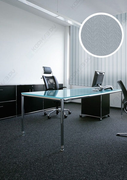 Ламели для вертикальных жалюзи УЮТ Магнолия 180 см цвет серый (5 шт)