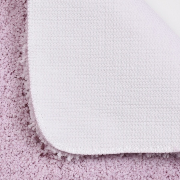 Коврик ВассерКРАФТ WasserKRAFT для ванной 55х57 см Кеммель Лайт Лила Kammel Light Lilac