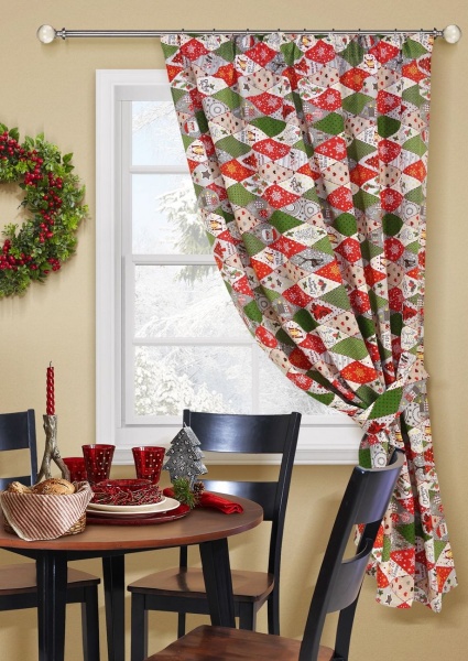 Штора на тесьме "JOY" 136х172