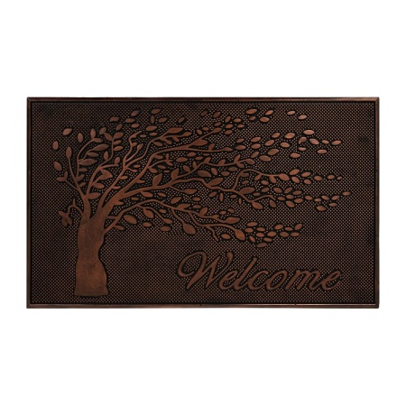 Коврик Vortex придверный 45х75 Welcome дерево