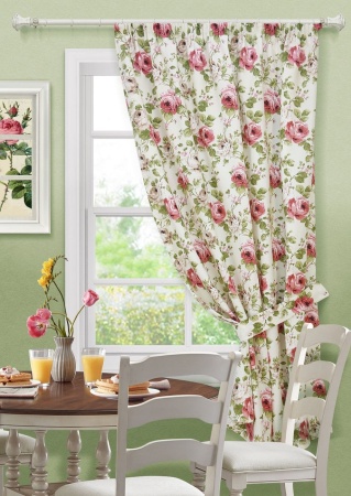 Штора на тесьме "Isadora - K" 136х175 розы