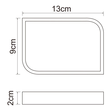 Мыльница Elba K-2729