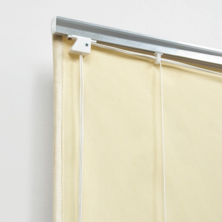 Римская штора с помпонами, Марсель цвет ванильный